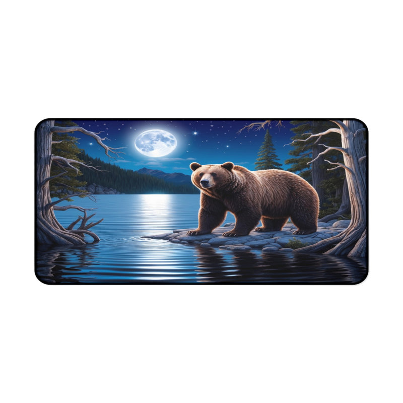 Polyester Desk Pad, 14.4x12.1