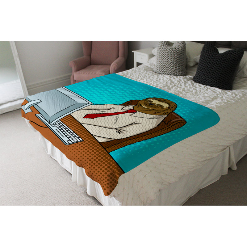 Domitilla Plain Weave / Muslin Throw Blanket