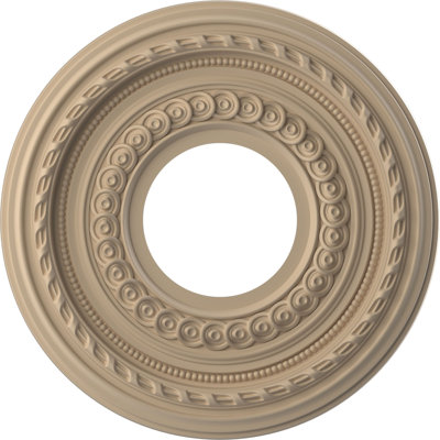 Médaillon Cole en PVC thermoformé pour plafond