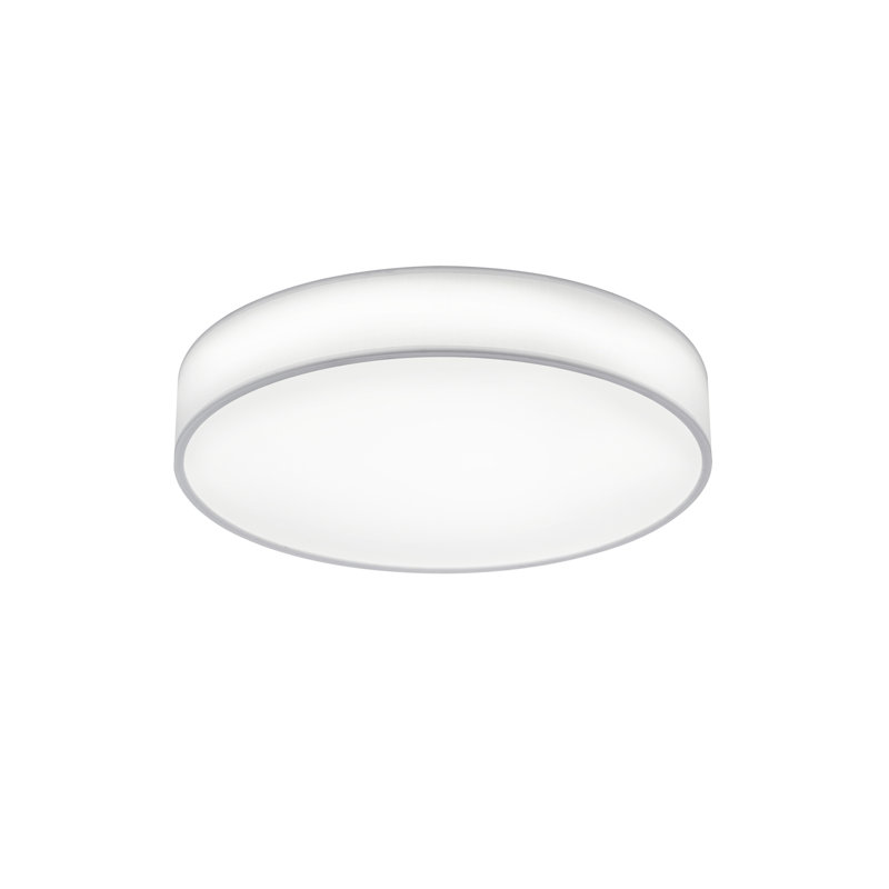 Lombards Flush Mount, 10cm H x 60cm W x 60cm D, White
