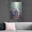 Art mural en métal Red Bird Barrel par Elena Ray-1949746021