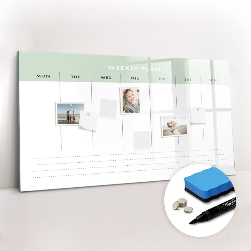 Magnetic Glass Dry Erase Board