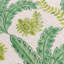 Floral Green Square Throw Cushion