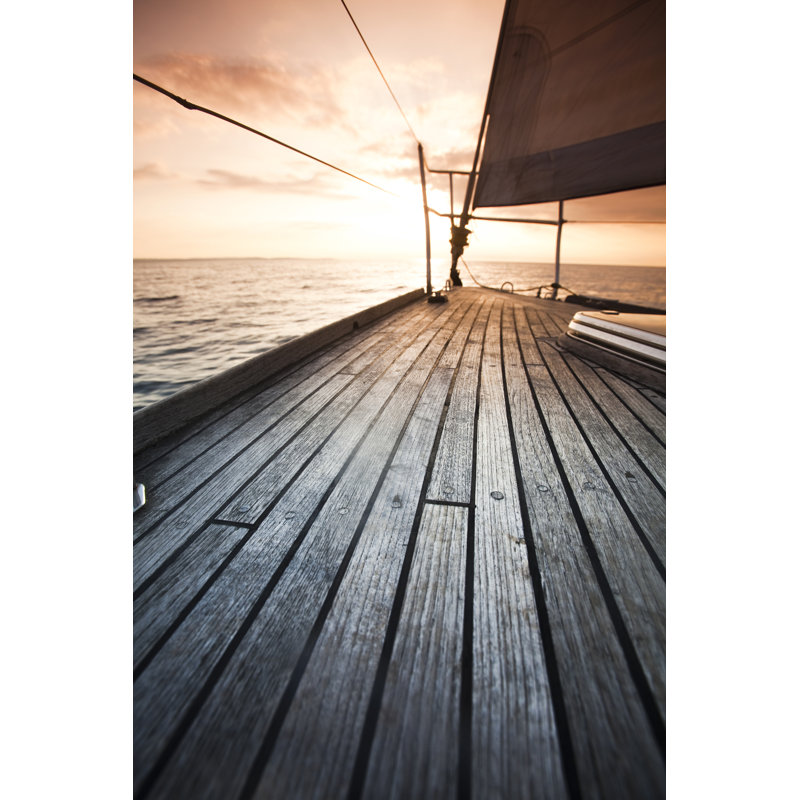 Sailing Boat - Wrapped Canvas Print, 76cm H x 51cm W x 3.8cm D