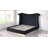 Edison Wingback Upholstered Velvet Steel Decoration Bed-513925875-513925385