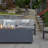 Aegean Powder-Coated Steel Outdoor Fire Pit Table-49261907-88317294
