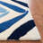 Deedre Hand Tufted Wool And Viscose Chevron Rug-1762687927