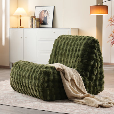 Fauteuil à billes pour adulte, canapé en mousse à mémoire de forme, désossé, fauteuil pour salon, chambre à coucher