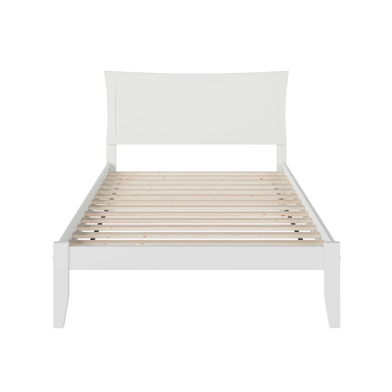 Lit plateforme Flagg, Double, Blanc