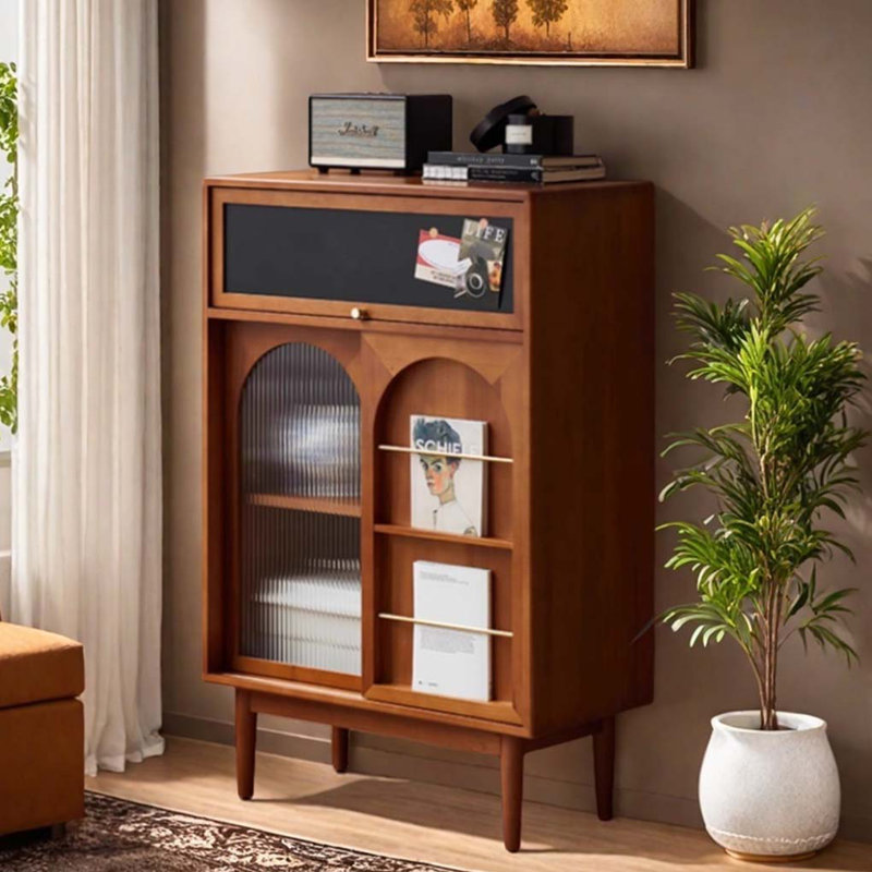 Armoires de rangement multifonctionnelles en bois massif