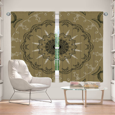 Desautels Room Darkening Curtains / Drapes Pair