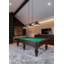 Arles 3 Light Billiard in Matte Black + Rubbed Brass-170934014