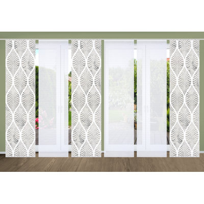 Semi Sheer Sliding Panel