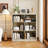 6 Cube Storage Bookshelf, 53" Tall Bookcase with Anti-Tip Design, Modern Freestanding Organizer Shelf-829823149