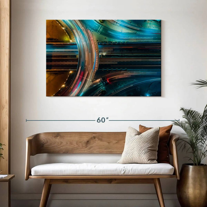 Mehar Highway Light Trails, 30" H x 45" W