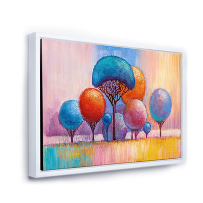 «Autumn Fantasy Trees II», peinture sur toile