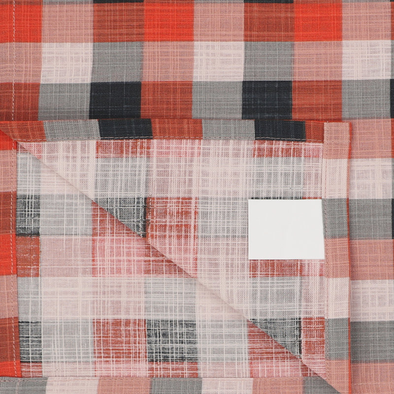 Print Cloth Napkins 100% Cotton Table Napkins Multi-Pattern Square Napkins 20+ Colors, Red/Black Box