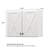 24" Laundry Wall Amount Cabinet