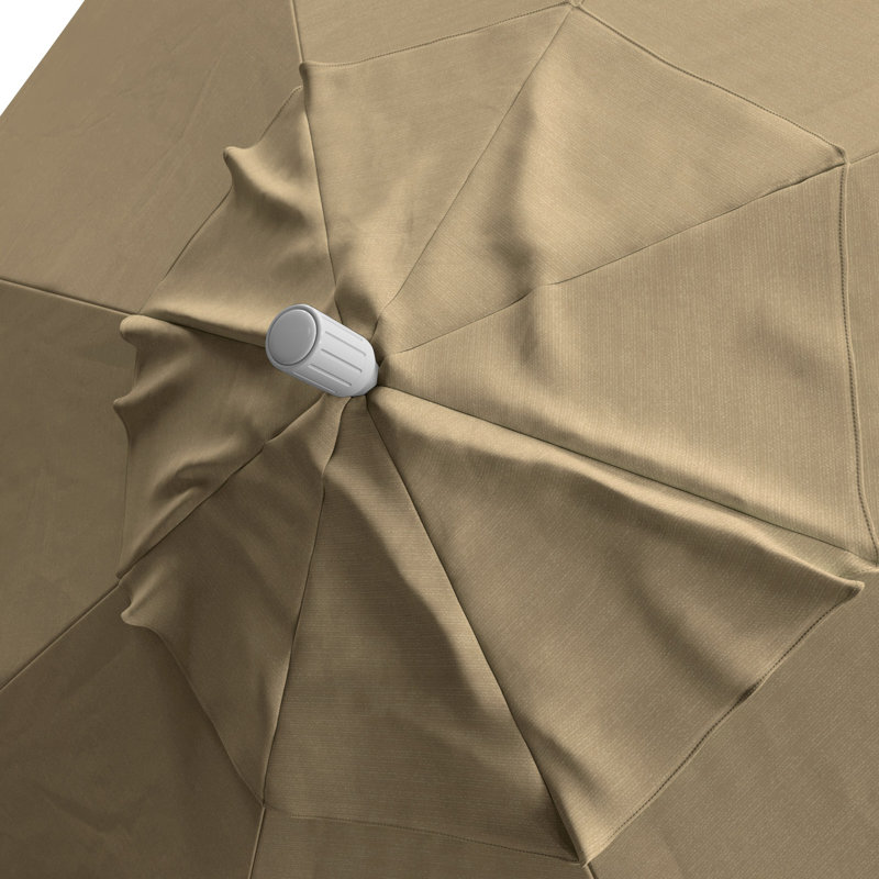 Parasol de marché 7 pi 6 po Nacoma, Toile Sunbrella® beige antique