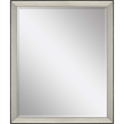 32" Silver Framed Accent Mirror