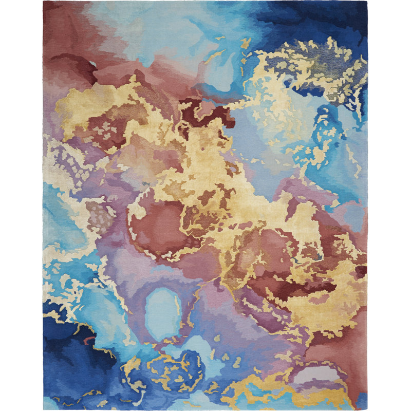 Prismatic Abstract Area Rug, Rectangle 297 x 419cm