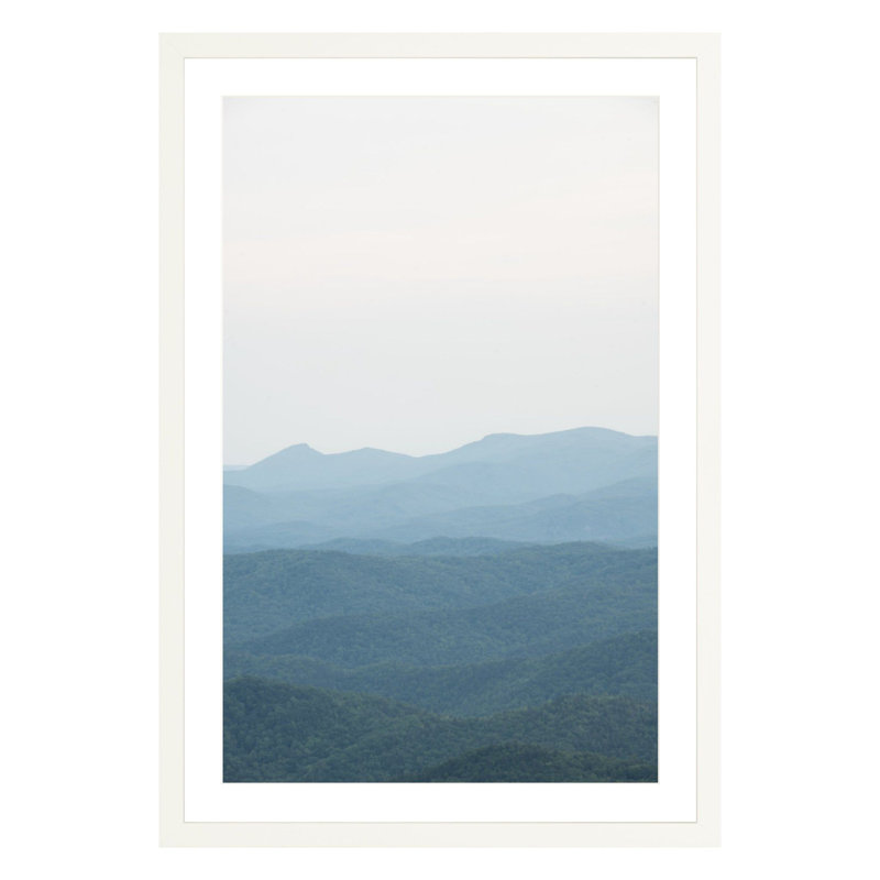 Landscape & Nature Print, White, 42" H x 28" W x 2.25" D