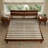  Acacia Aurora Premium Solid Wood Platform Bed Frame and High Headboard, Queen Bed Frame with Headboard Included, Mid Century Modern Bed Frame-82628788-82628789