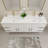 70.8" Wall-Mounted Double Bathroom Vanity Set-70381339