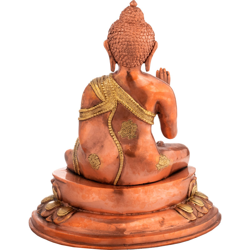 Statue de seigneur Bouddha qui octroie Abhaya