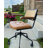SEAT4U Contemporary Rattan Back, PU Upholstered Office Chair-760840982