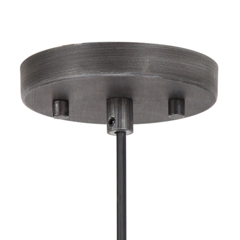 Luminaire suspendu tambour 1 lumière Aziz