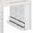 Jameslee Loft Bed with Large Shelves, Writing Desk and LED Light-603243471-603243456