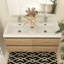 Ensemble de meuble-lavabo double 47 po Angela-97827225