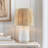 Ceramic Table Lamp White See Below