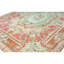Needlepoint Hand-Knotted Wool Oriental Area Rug in Rose/Gray