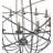 12 - Light Dimmable Globe Chandelier