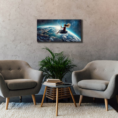 Art mural sur toile «Dream Big» par Rey Klimt Lark Manor ™