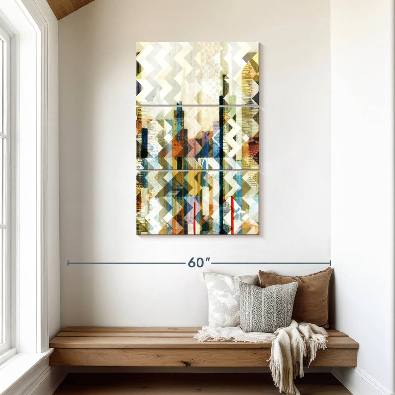 Avery Urban Chevron I, H 45 po x l 28 po