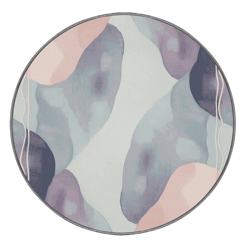 Tapis Blush, Rond 3 pi