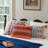 Housse et insert de coussin rectangulaire 100% coton Desert Sky