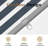 Zebra Cordless Semi-Sheer Indoor Roller Shade-879694034-879694037