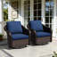 Chaise berçante pivotante pour 2 personnes-412624937
