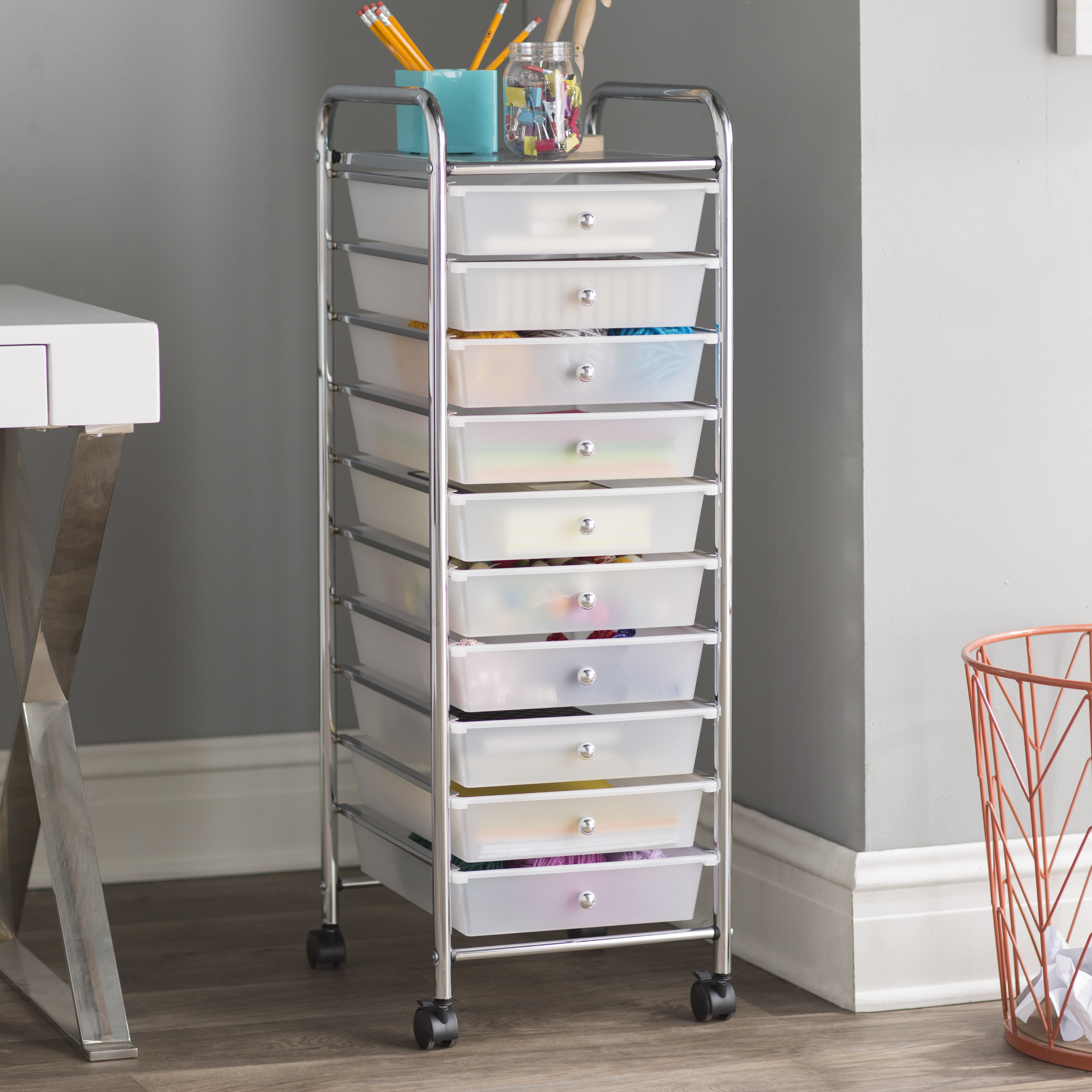 Wayfair  Plastic Storage Drawers