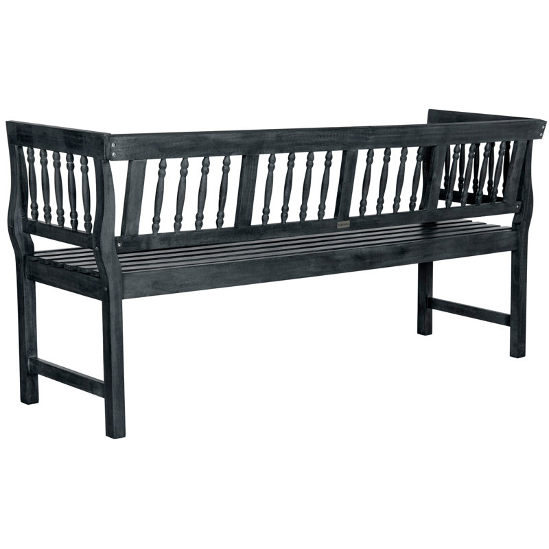 Dametta Bench, Dark Slate Gray