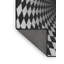 Tapis noir/gris à motifs-1227376580