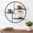 Shellenbarger 3 Piece Circle Metal Accent Shelf