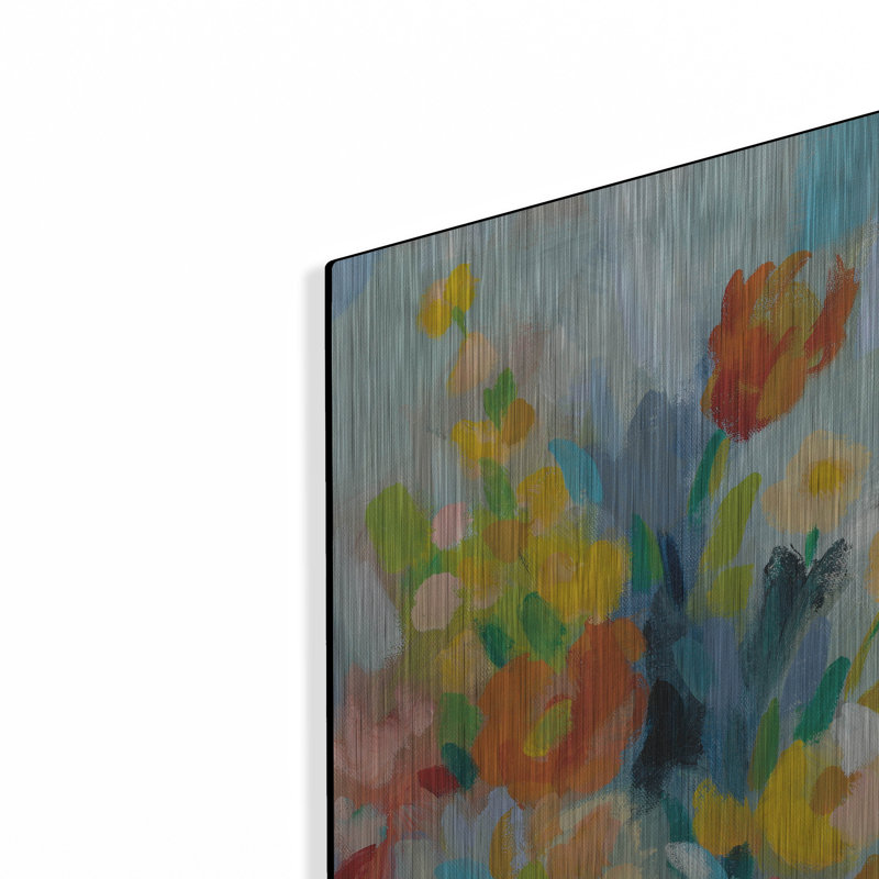 «Tall Bright Flowers II» par Silvia Vassileva, H 48 po x l 16 po