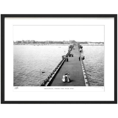 Skegness, From The Pier 1910 - Single Picture Frame Print