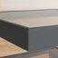 Earnestine Glass Top Frame End Table-29330256