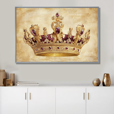 Crown of Regal Splendor - Royal Wall Decor